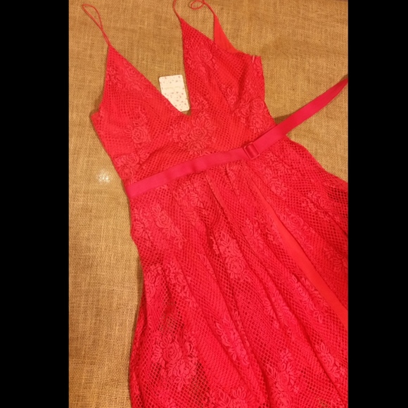 Free People  Midi Lace Dress - Picture 4 of 8